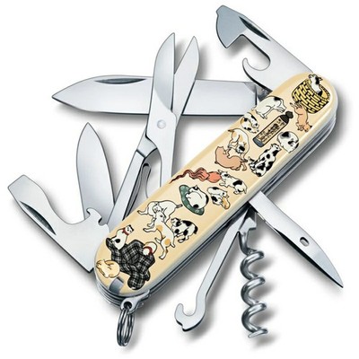 Victorinox Climber 91mm Ukiyo-e Edition Beige 14 Func 1.3703.7-X25 Multifunkt...