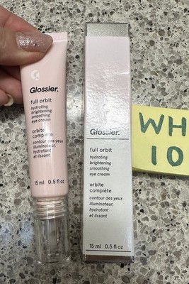 GLOSSIER Full Orbit Hydrate/Bright Eye Cream .5oz /15mL FULL SZ SEALED BOX