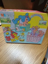Vintage 1990 My Little Pony 24 Piece Puzzle Milton Bradley MB Complete USA