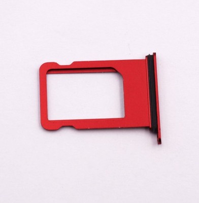 Apple iPhone 8 / iPhone SE 2020 / SE 2022 Sim Karten Halter Schlitten Rot