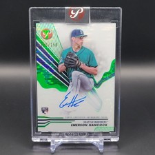 2024 Topps Pristine Pristine Auto Emerson Hancock #PA-EH Green Pulsar /150 RC