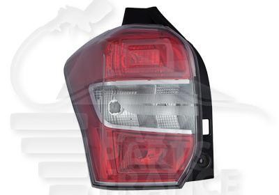 Feu arrière-gauche pour Subaru Forester de 2013 à 2016 optique arrière gauche rouge