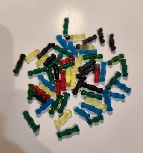 1/12 scale 6" action figure elbow and knee joint pins- Hasbro Type (x6)