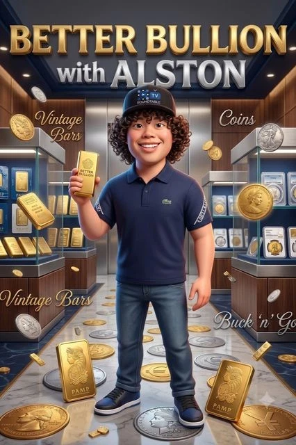 Better Bullion Vintage Bars, Croins, Pamp and more $1n GO