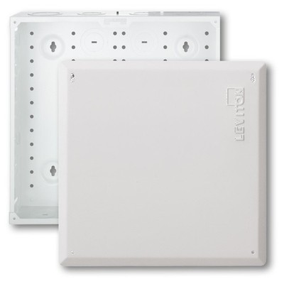 14'' SMC, Structured Media Enclosure with Cover, 47605-140, White