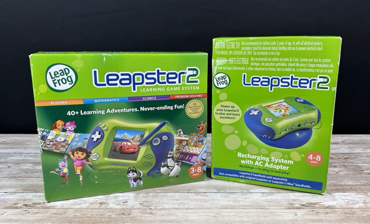 Leapfrog Leapster 2 Learning Game System & Recharging System