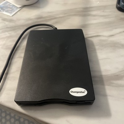 Chuanganzhuo 3.5'' 144MB External USB Floppy Disk Computer Drive Portable TESTED