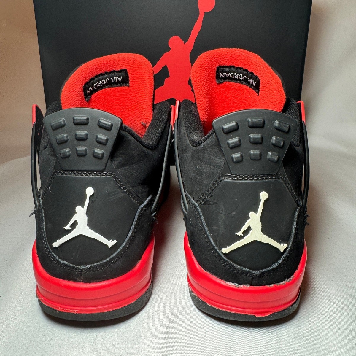 Size 8 - Nike Air Jordan 4 Retro GS Red Thunder Men\'s Shoes Jordan 4 Retro Red Thunder Size: 8 Cond: VNDS Price: ?SOLD? main image 4