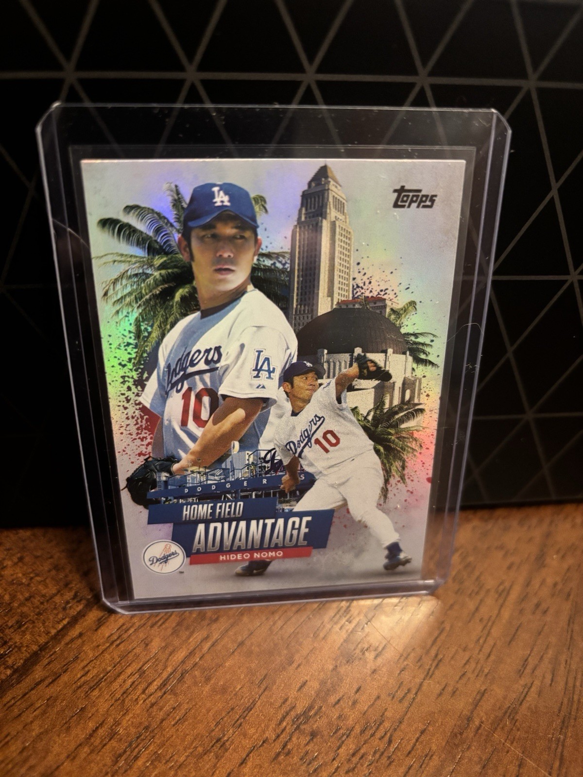 2025 Topps Update Series - Hideo Nomo - Legendary Home Field Advantage Dodgers