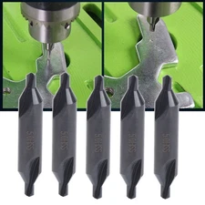 5Pcs Centering Drill Bits for Milling Machines High Speed Steel Positioning