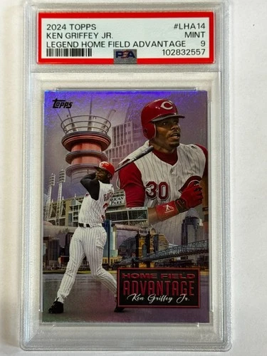 2024 Topps Update Series - Legendary Home Field Advantage Ken Griffey Jr PSA 9
