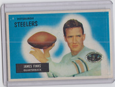 1955 Bowman #120 Jim Finks NRMT Set Break