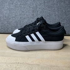Adidas Bravada 2.0 Platform Black White W for sale | eBay