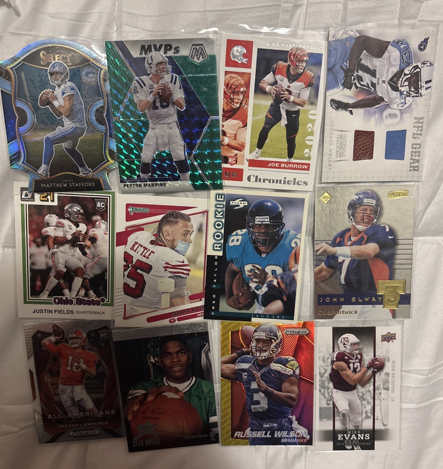 NFL Trading Card Lot