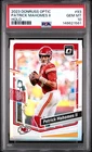 148621561 Patrick Mahomes II 2023 Panini Donruss Optic #93 Holo Prizm PSA 10