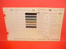 1940 PLYMOUTH ROADKING DELUXE CONVERTIBLE BUSINESS CLUB COUPE PAINT CHIPS SW