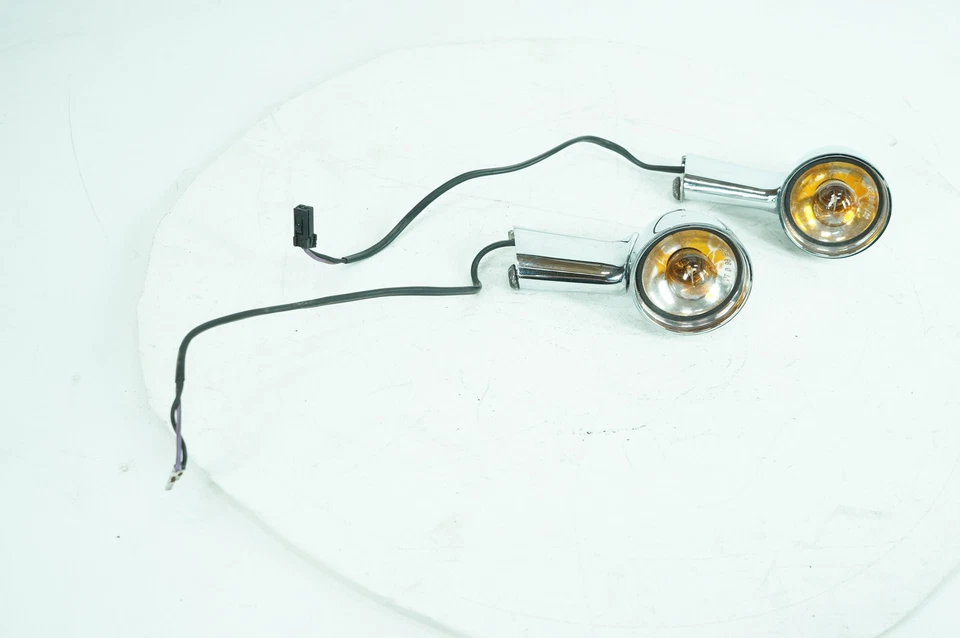 2004 Harley Softail FLSTFI Fat Boy OEM Rear Left & Right Turn Signals 68480-02 - Image 4 of 4