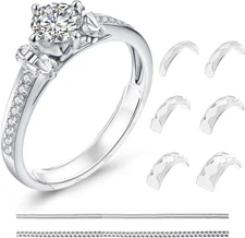 Ring Sizers for Loose Rings, Invisible Size Adjuster, Guards for... 