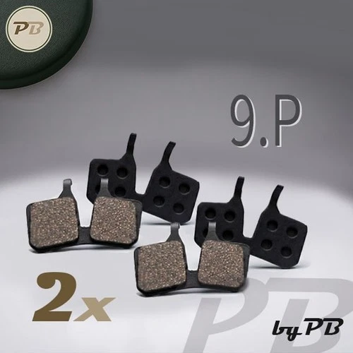 2x Brake Pad Replacement for Magura 9P / 9.P Black 4-Piston MT5 / 7 / Trail