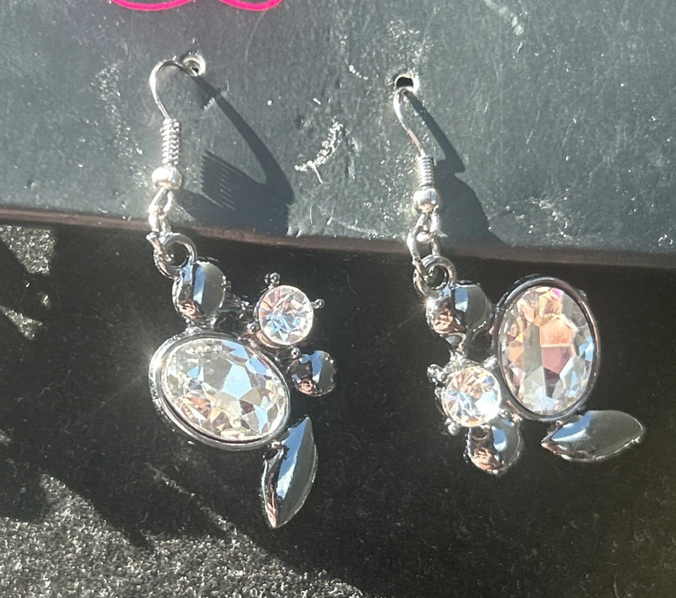 Conjunto de Brincos Colar Declaração Excepcional Coleção Paparazzi Zi Novo com etiquetas - Imagem 4 de 4