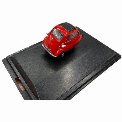 BMW Isetta Signal Red diecast model car Oxford 1:76 Microcar | eBay