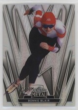2024 Leaf Metal Women of Sport Silver Prismatic 22/25 Bonnie Blair #17 9cf