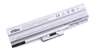 Akku für Sony Vaio VPCS11V9E/B VPCS11X9E VPC S11V9E/B VPCS123FGB 4400mAh 11,1V