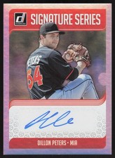2018 Donruss #SS-DP Dillon Peters Signature Series Auto