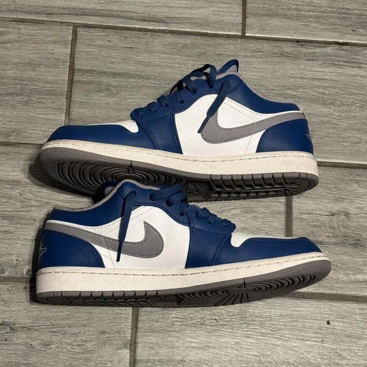 Jordan 1 Low Grey White for Sale | Authenticity Guaranteed | eBay