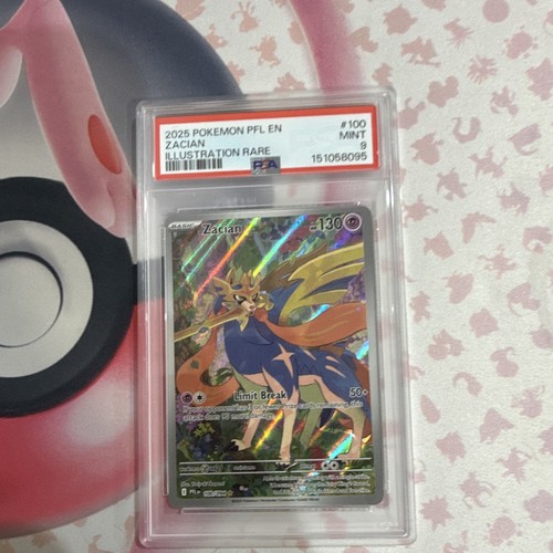 Zacian graded PSA 9 for sale on eBay