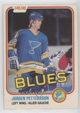 1981-82 O-Pee-Chee Jorgen Pettersson #296 0a4