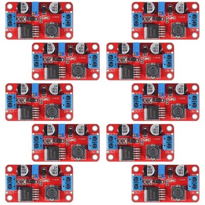 AOICRIE 10pcs XL6019 5A DC-DC Step-Up Buck Converter Module Adjustable...