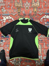 Live For Rugby Mens Ireland Rubgy Jersey Black Green Extra Large