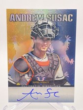 2011 Leaf Valiant - Andrew Susac #VA-AS1 Blue /99 (AU, RC)