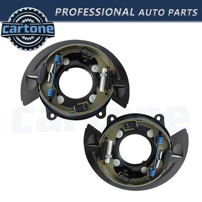 Parking Brake Assembly with Backing Plate Rear for Dodge Ram 2500 3500 x2