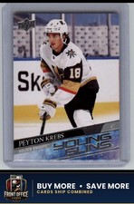 2020-21 Upper Deck Peyton Krebs Vegas Golden Knights Young Guns