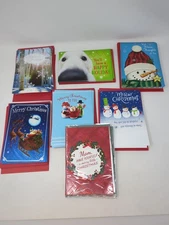 Lot Of 58 Christmas Holiday Cards W/ Envelopes Assorted Lot New Snowmen Santa🎄