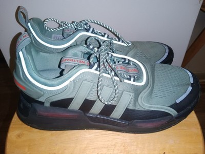 Adidas Men s NMD_V3 Originals Size 11.5 Black Green | HQ4444 |