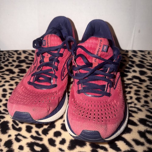 Brooks Glycerin GTS 19 1203441B623 Pink Running Shoes Sneakers Womens Size 10 - Picture 2 of 15