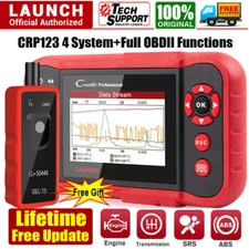 LAUNCH CRP123 Car OBD2 Scanner Code Reader Check Engine ABS SRS Diagnostic Tool