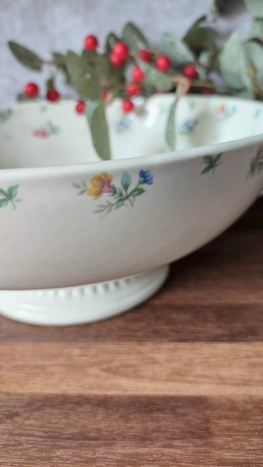 RARE 1940'S HALL CHINA CO.  VEGETABLE SERVING  BOWL , Monticello , No lid