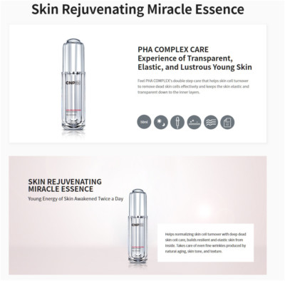 CNP rx Skin Rejuvenating Miracle Essence 50ml PHA COMPLEX CARE