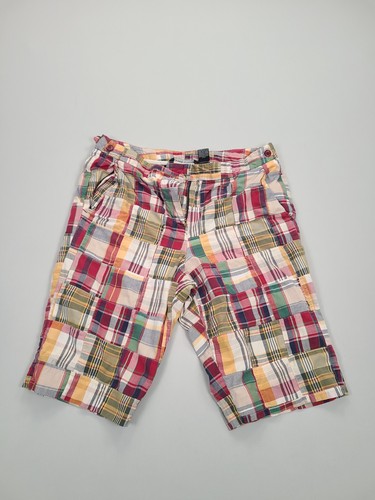 Larry Levine Shorts Womens 10 Red Hiking Block Outdoors Comfort Ladies