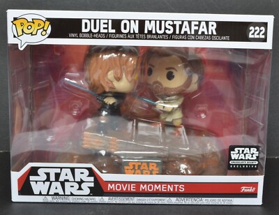 Funko Pop 'Star Wars' DUEL ON MUSTAFAR #222 Movie Moments NRFB