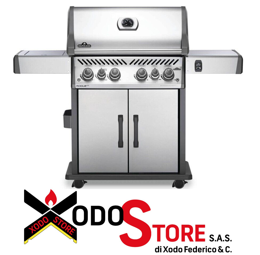 Barbacoa Gas Napoleon Rogue If 525 Rsib + Cubierta - Enviar Mail para Descuento