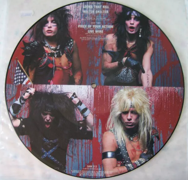 MOTLEY CRUE Looks That Kill/Piece Of Your Action/Live Wire 12”