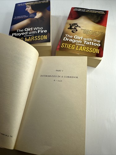 Steig Larsson Millennium Series Bundle Girl With the Dragon Tattoo Trilogy - Picture 10 of 11