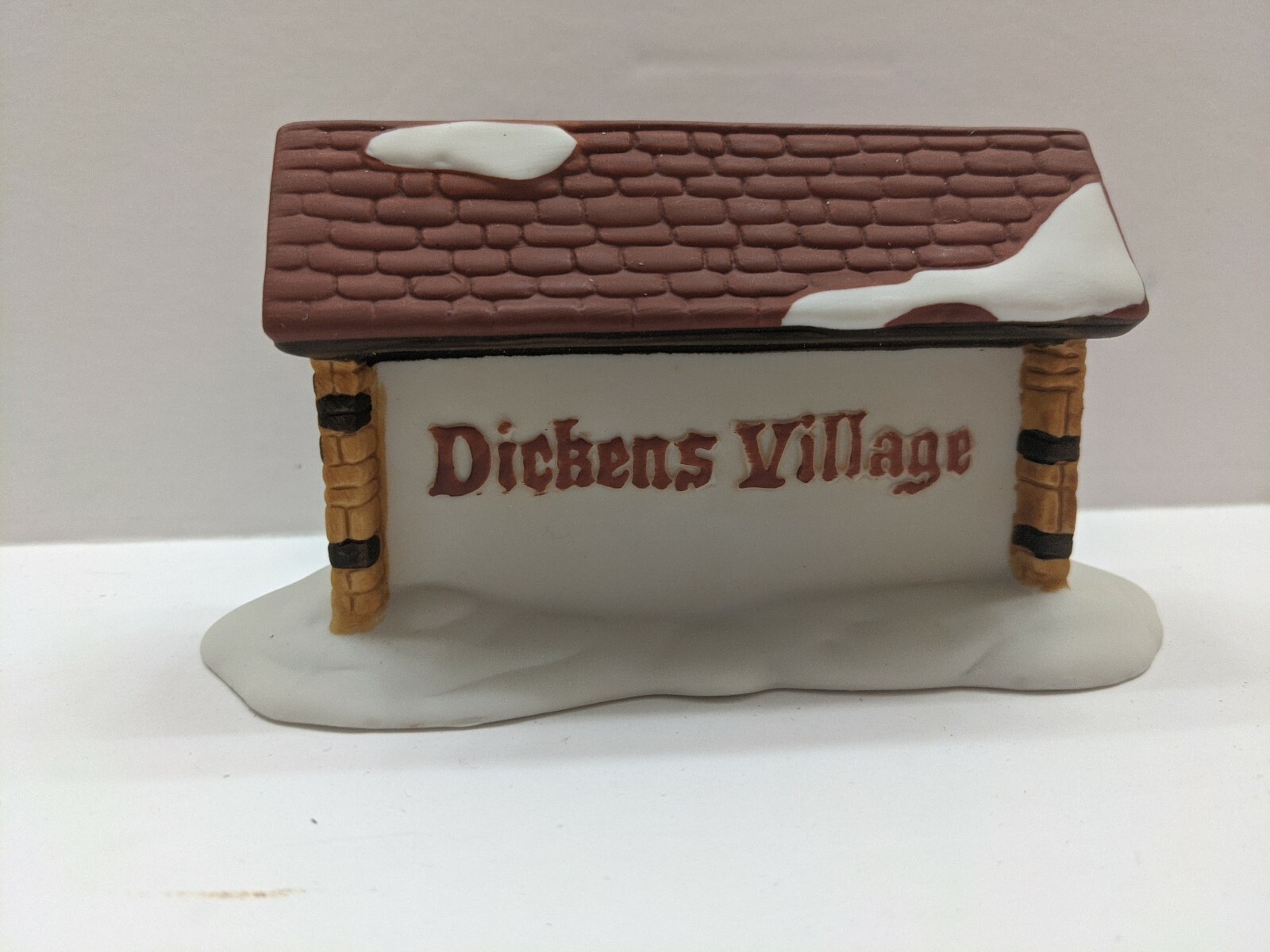 Dept 56 Dickens Village Dickens Village Sign eBay