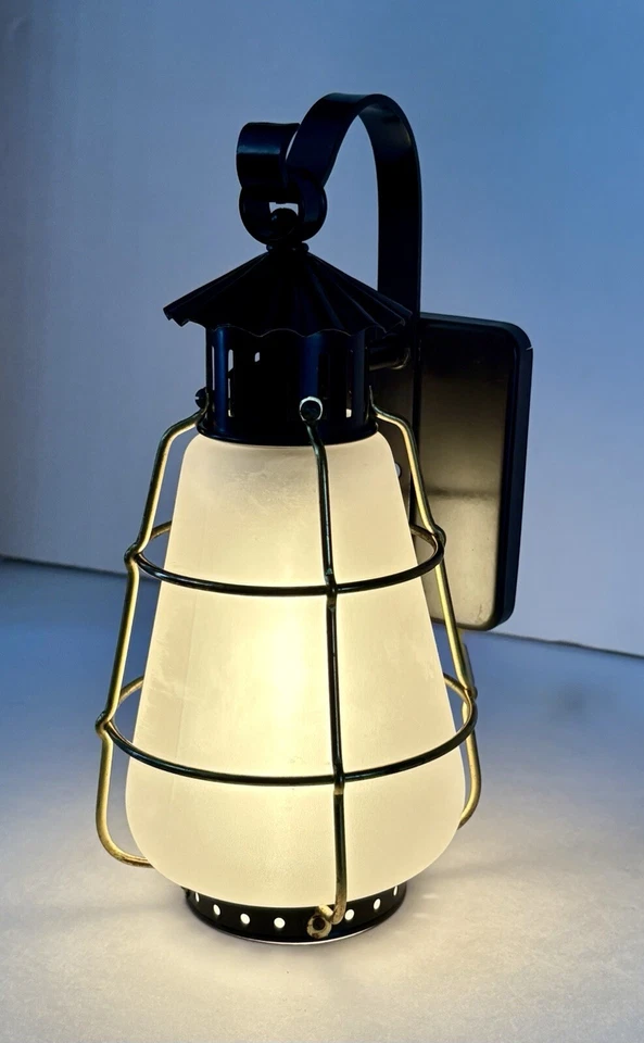 复古 NOS 1950 年代 - 1960 年代中世纪原子轻质壁灯壁灯具 — 第 2/4 张图片