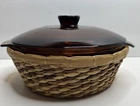 Vintage Anchor Hocking Amber 1 1/2 QT Casserole Dish 437